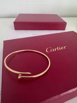 Cartier Juste un Clou Oro Rosa 18kt 10gr Size 18