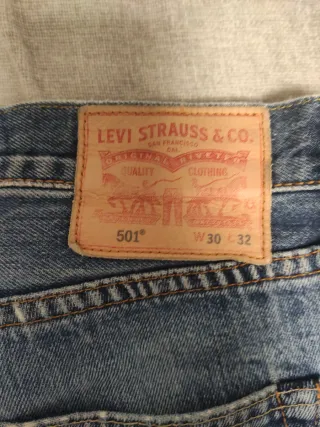 Pantalones Levi's Originales Azules