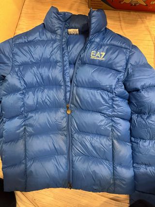 Giubbotto Emporio Armani Uomo Blu Taglia XS/S
