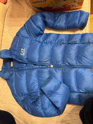 Giubbotto Emporio Armani Uomo Blu Taglia XS/S