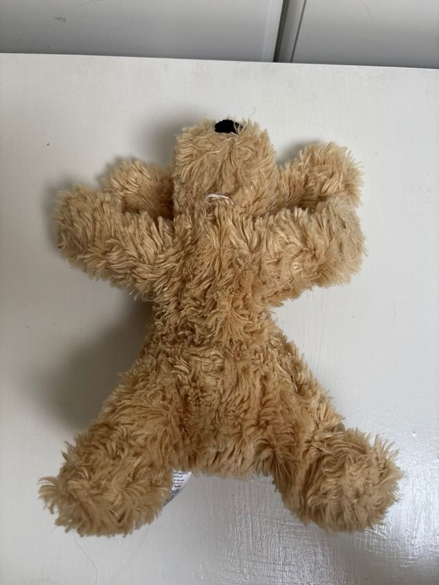 Peluche perrito suave color beige