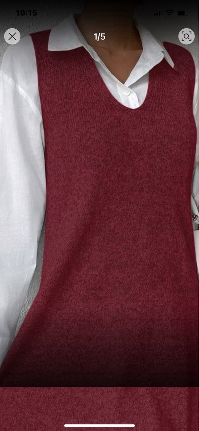 Abiti in maglia cotone pesante taglia unica