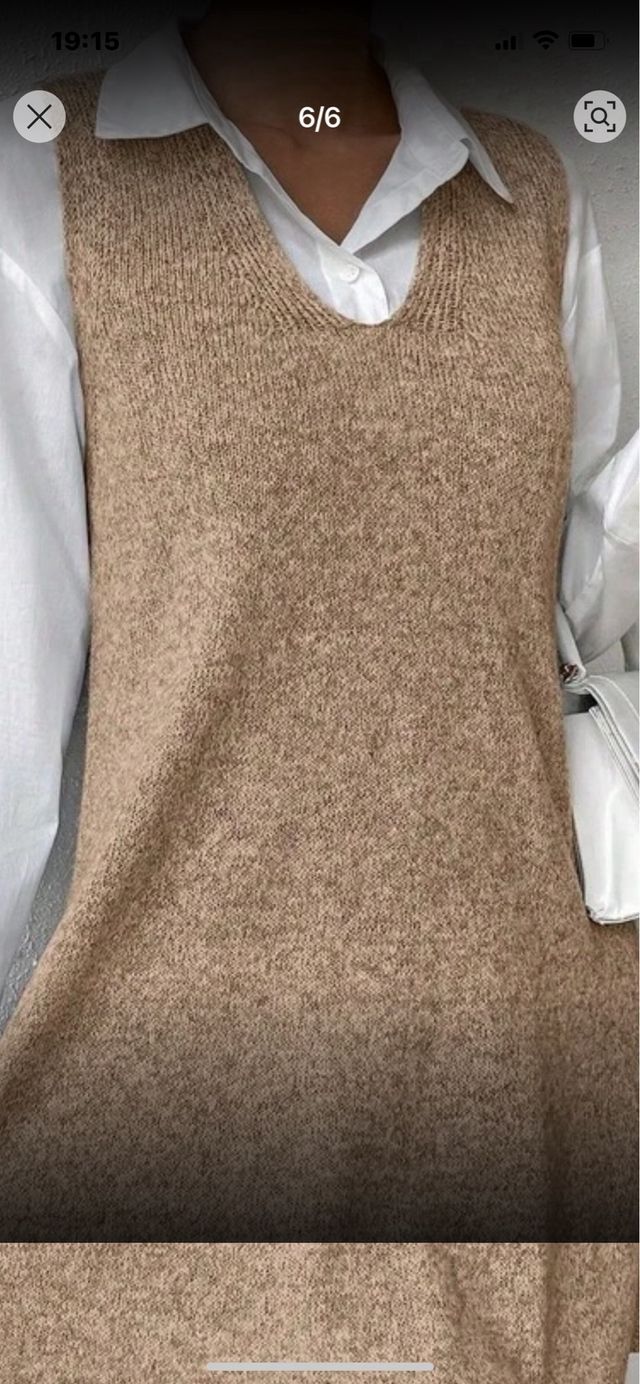 Abiti in maglia cotone pesante taglia unica