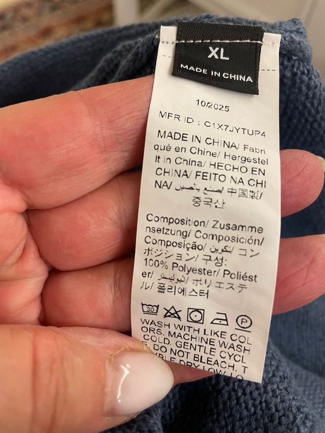 Abiti in maglia cotone pesante taglia unica