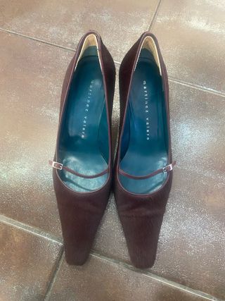 Zapatos de tacón Martinez Valero marrones