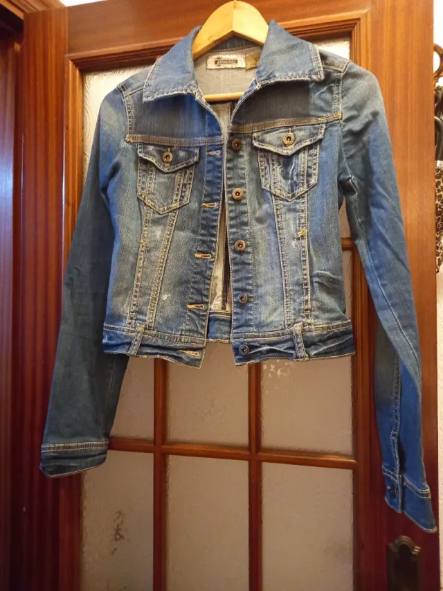 Chaqueta tejana vaquera