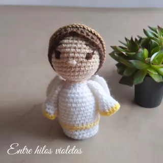 Belén crochet 4 figuras