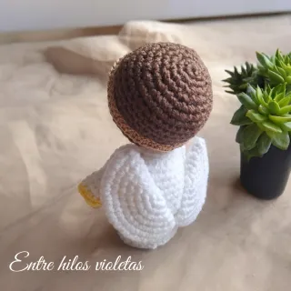 Belén crochet 4 figuras
