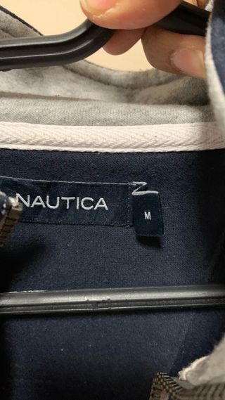 Sudadera Nautica Media Cremallera Talla M Unisex