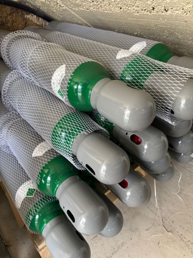 Botella Argón Soldadura de hilo semiautomatica