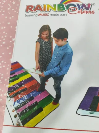 Piano Gigante Musical Alfombra