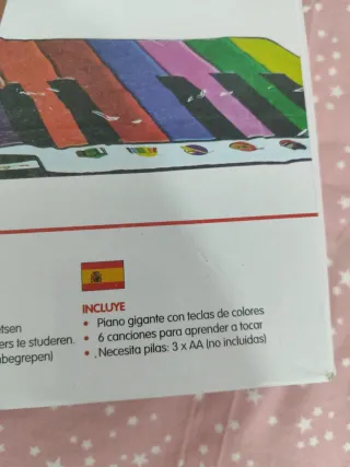 Piano Gigante Musical Alfombra