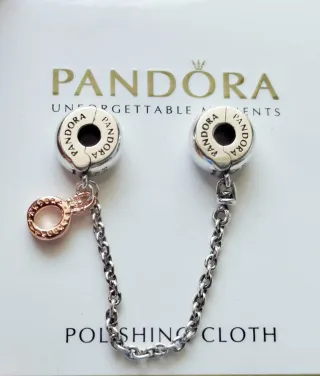 Charm Cadena de seguridad Clip Colgante Corona O