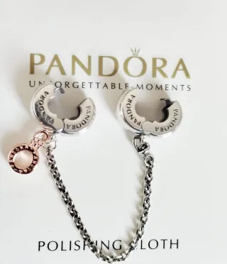 Charm Cadena de seguridad Clip Colgante Corona O