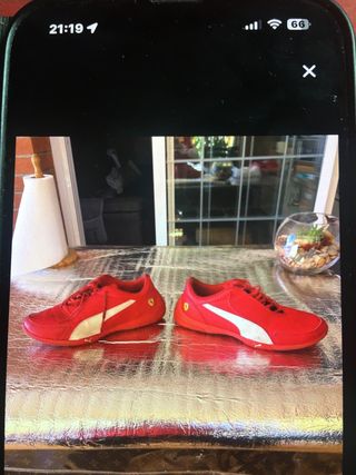 Zapatillas Puma Ferrari Rojas Talla 42