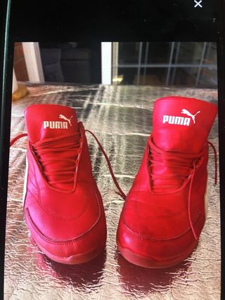 Zapatillas Puma Ferrari Rojas Talla 42