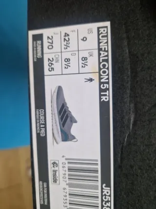 Zapatillas Adidas Grises y Turquesa