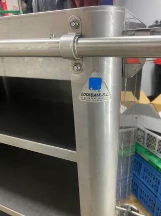 Carro de servicio Inox profesional hostelería