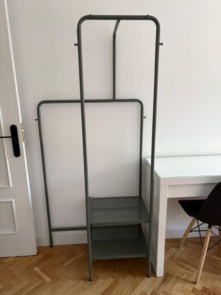 Porta abiti Ikea Nikkeby grigio
