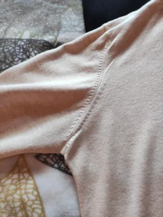 Jersey cuello alto negro mujer