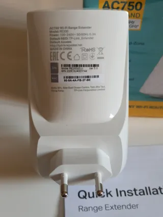 TP-Link RE200 AC750 Extensor Wi-Fi