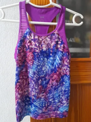 Camiseta tirantes Adidas multicolor