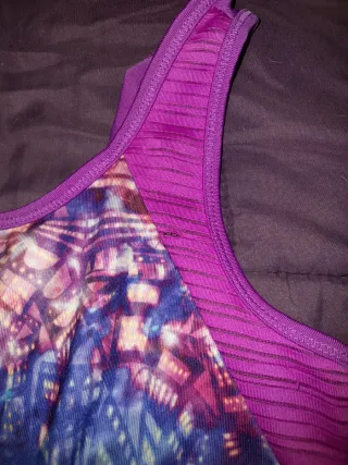 Camiseta tirantes Adidas multicolor