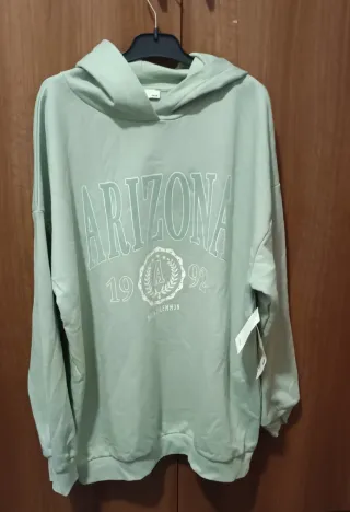 Sudadera chica verde