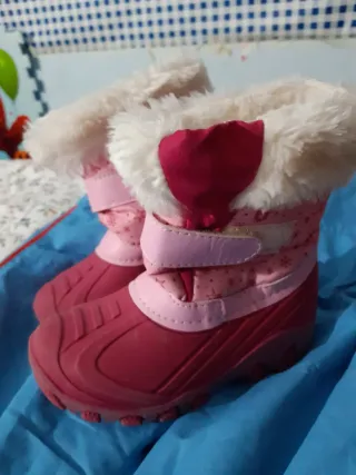 Botas de agua/nieve niña Talla 27