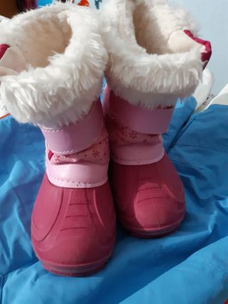Botas de agua/nieve niña Talla 27