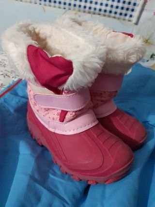 Botas de agua/nieve niña Talla 27