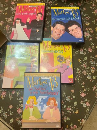 Pack 5 DVDs Martes y 13