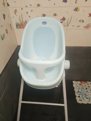 Bañera bebé Chicco azul