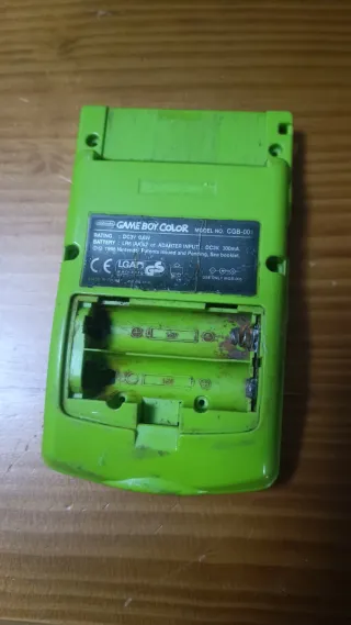 Cover Game Boy Color Verde