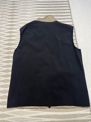 Chaleco Macson Beige y Negro