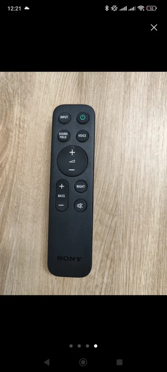 Barra de Sonido Sony HT-SD40 Negra