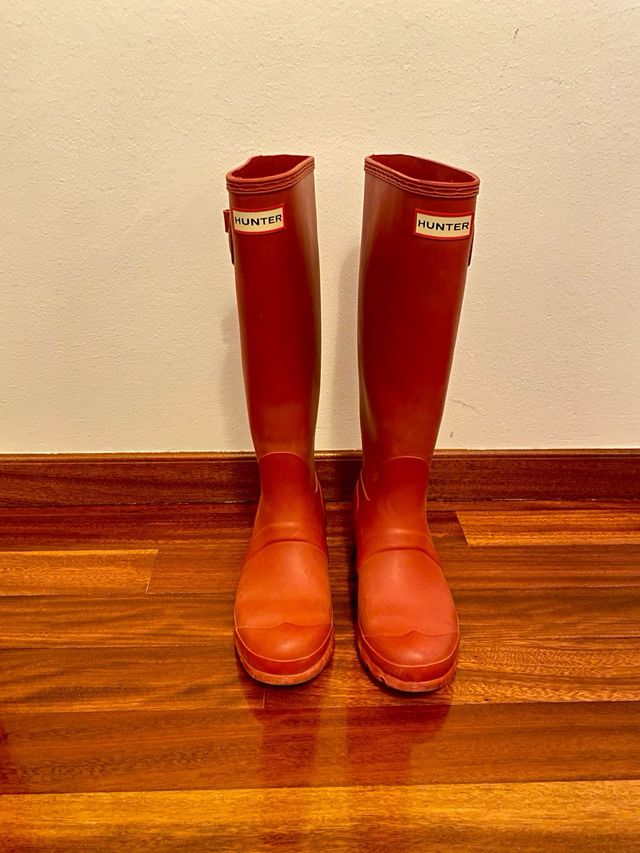 Botas de agua Hunter rojas Original Tall