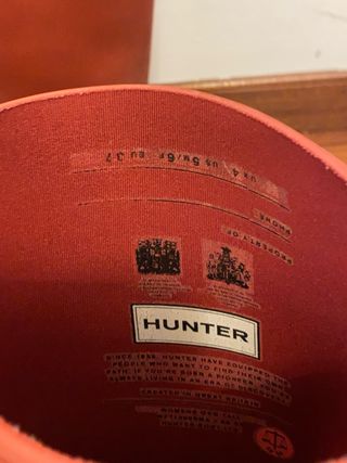 Botas de agua Hunter rojas Original Tall