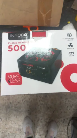 Fuente de alimentación INNOBO 500W ATX