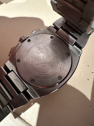 Reloj Jaguar J806 Cronógrafo Plata