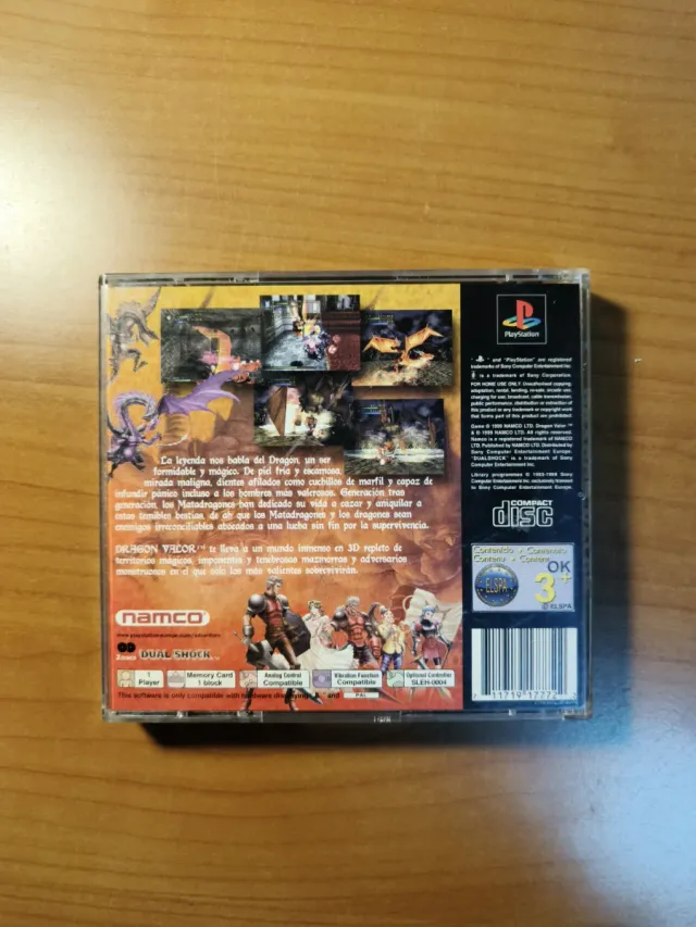 Dragon Valor PSX (PlayStation 1)