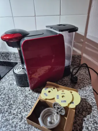 Cafetera Bosch Tassimo + Cápsulas Reutilizables