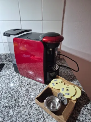 Cafetera Bosch Tassimo + Cápsulas Reutilizables