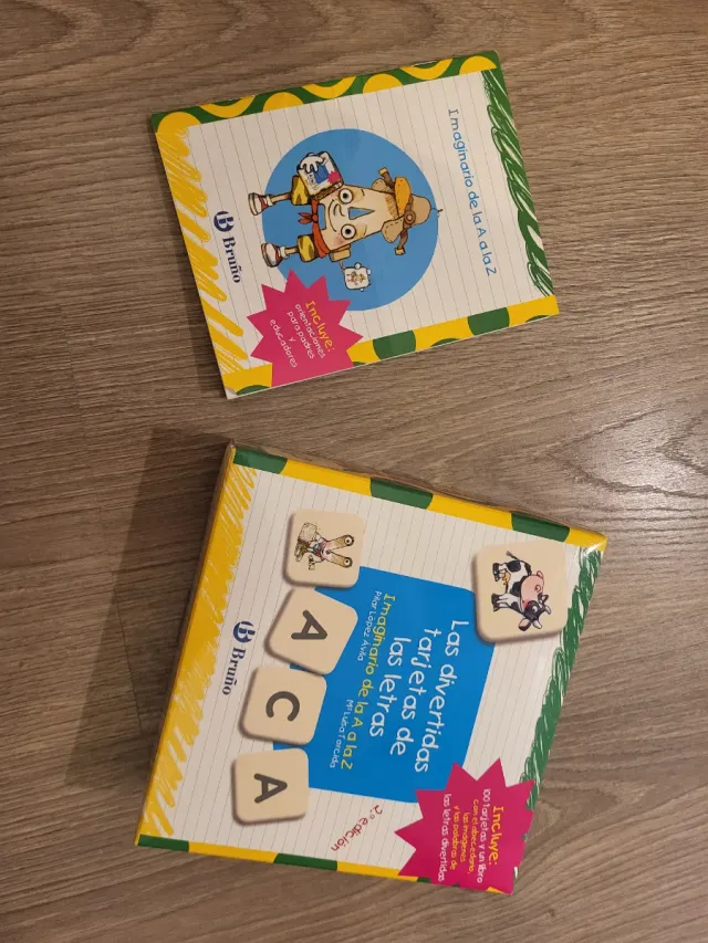 Tarjetas Letras Imaginario de la A a la Z