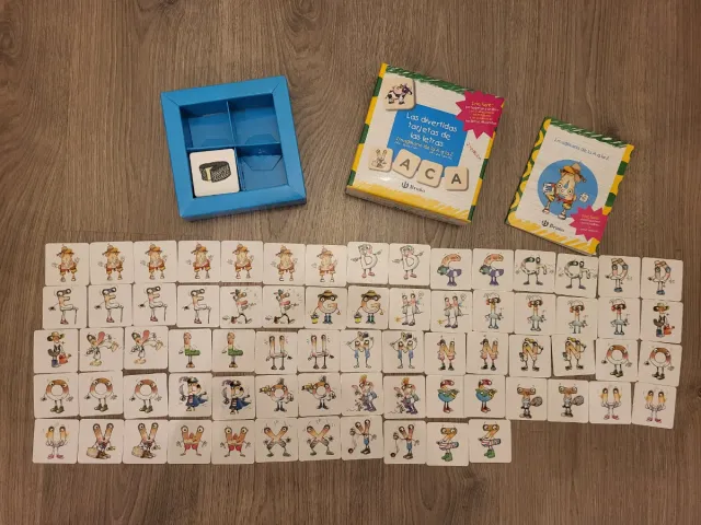 Tarjetas Letras Imaginario de la A a la Z