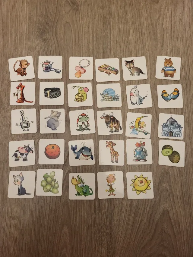 Tarjetas Letras Imaginario de la A a la Z