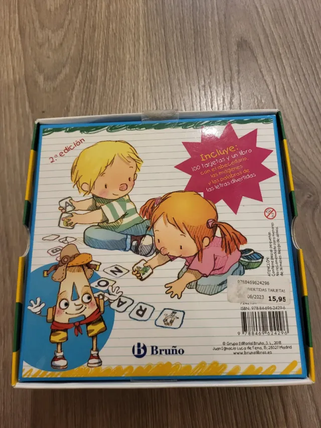 Tarjetas Letras Imaginario de la A a la Z