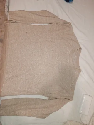 Jersey mujer beige