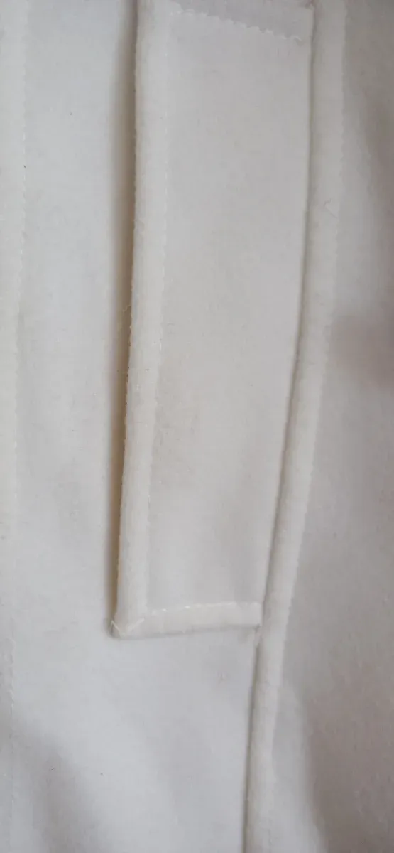 Abrigo blanco. Talla M