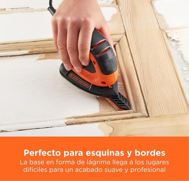 Lijadora BLACK+DECKER Mouse 55W